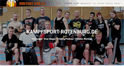 Desktop Screenshot of kusifightclub.de